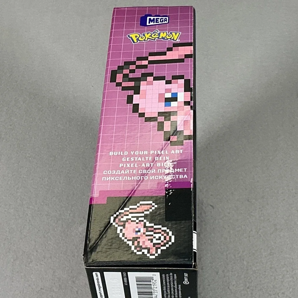 MEGA Pokémon Mew Pixel Art Building Set 434 Pieces HWR80 New 13+